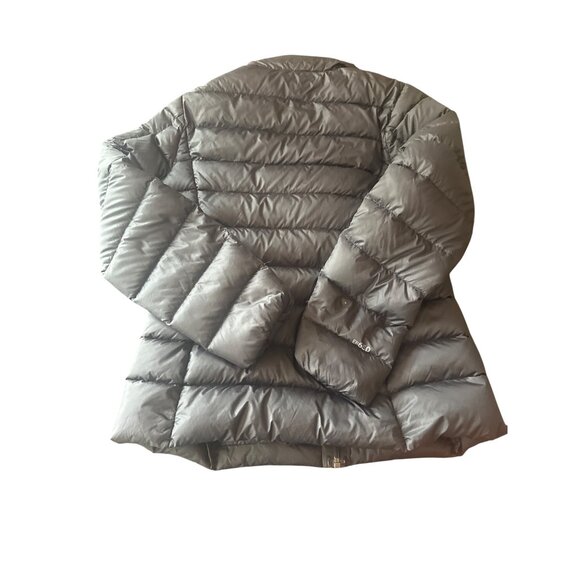 Eddie Bauer Womens PS Black Down Jacket EB650 Lightweight Nylon Shell - Picture 7 of 7